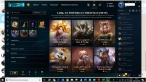 conta league of legends LOL