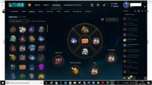 conta league of legends LOL
