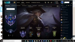 conta league of legends LOL