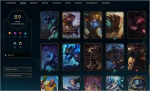 Diamante 3 Flex / Diamante Solo 4 / 89 Skins - League of Legends LOL