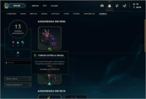 conta league of legends Gold 3 LOL
