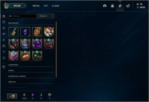 conta league of legends Gold 3 LOL