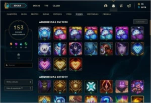 conta league of legends Gold 3 LOL