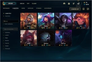 conta league of legends Gold 3 LOL