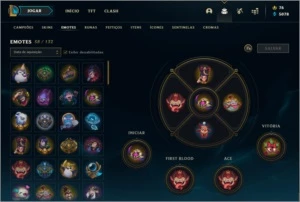 conta league of legends Gold 3 LOL