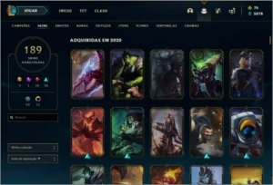 conta league of legends Gold 3