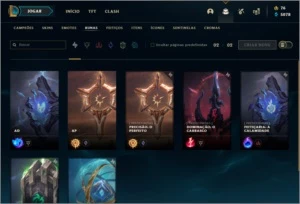 conta league of legends Gold 3 LOL