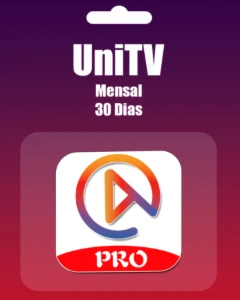 UniTV Recarga mensal 30 dias - Gift Card - Gift Cards