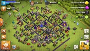 Varias contas clash of clans