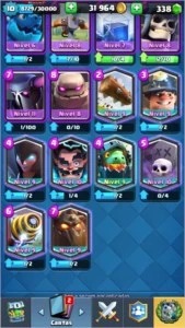 Varias contas clash of clans