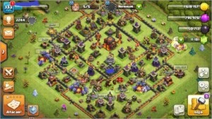 Varias contas clash of clans