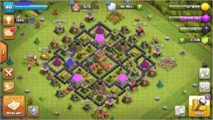 Varias contas clash of clans
