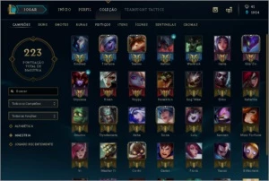 CONTA DE LOL 74 skins 98 champs - League of Legends