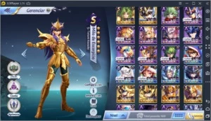CONTA SAINT SEIYA AWAKENING SERVER A3 SSA