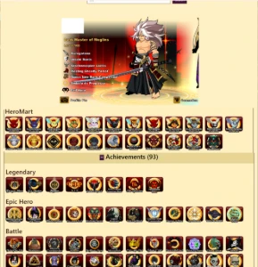 Conta Dark Masters Of Moglins - Adventure Quest World AQW