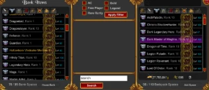 Conta Dark Masters Of Moglins - Adventure Quest World AQW