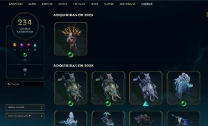 Conta League Of Legends 668Skins Todos Campeoes Lvl 928 LOL