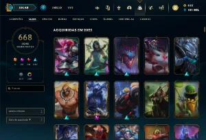 Conta League Of Legends 668Skins Todos Campeoes Lvl 928 LOL