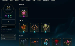 Conta Lol No Ouro Com 378 Skins , Com Valorant E Tft - League of Legends