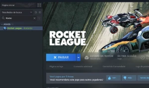 Conta Rocket League Steam (RARA)