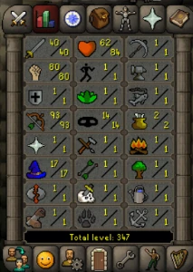 Descrição vendendo pure 80 str e 93 ranged - Runescape RS