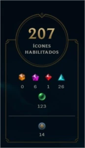 Conta Mestre Com quase 200 Skins - League of Legends LOL