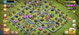 Conta Clash of Clans CV 13