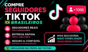 Seguidores do tiktok brasileiro - Redes Sociais