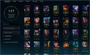 Conta LoL - 91 Camp, 59 Skins, recompensas e itens antigos - League of Legends