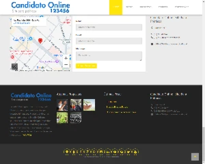 Site Candidato Político Online Responsivo - Outros