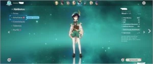 Genshin impact conta com Venti+xingqiu+barbara+xiangling