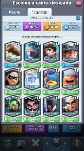 CLASH ROYALE /7500 Troféus/ MAIOR CAMPEÃO/ NVL 49 / 