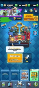 CLASH ROYALE /7500 Troféus/ MAIOR CAMPEÃO/ NVL 49 / 