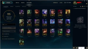 Conta Unranked lvl30 League Of Legends LOL