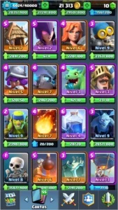 Conta lvl 10  4000+ troféus - Clash Royale