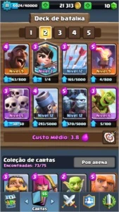 Conta lvl 10  4000+ troféus - Clash Royale