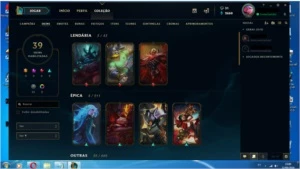 TROCO CONTA LOL GOLD FLEX E SOLO DUO POR 250 TIBIAS COINS - League of Legends