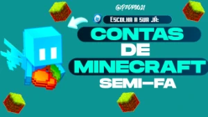 Contas de Minecraft Semi-FA | Bedrock & Java Edition