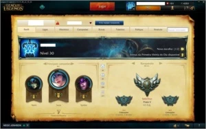 Prata V, 80 Champions, 15 skins - League of Legends LOL