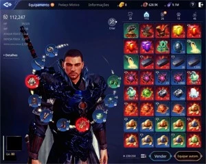 Conta MIR4/ Guerreiro lvl 80 113K PD/ SERVIDOR SA2-61