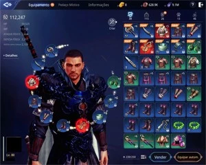 Conta MIR4/ Guerreiro lvl 80 113K PD/ SERVIDOR SA2-61