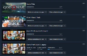 Conta Steam Original com EA FC 24, RDR2, GTA 5 + 50 Jogos
