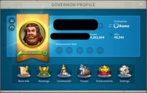 Rise of Kingdoms Account 14M CH25 - Others