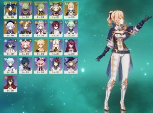 Genshin Impact Reroll: AR18 Wanderer, Jean, Qiqi(C1)