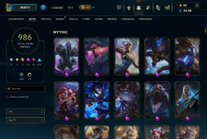 Conta Lol - 975 Skins - Riven Campeonato Com Borda - League of Legends