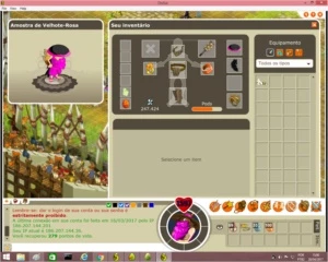 conta 1ano p2p com chars equipados no spiritia/eratz - Dofus