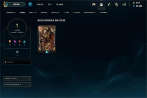 Conta Mono Talon Smurf 3 Skin Do talon + Novo Passe Lvl 30 - League of Legends LOL