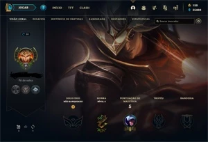 Conta Mono Talon Smurf 3 Skin Do talon + Novo Passe Lvl 30 - League of Legends LOL