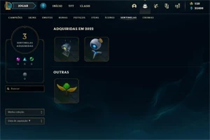 Conta Mono Talon Smurf 3 Skin Do talon + Novo Passe Lvl 30 - League of Legends LOL