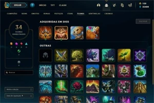 Conta Mono Talon Smurf 3 Skin Do talon + Novo Passe Lvl 30 - League of Legends LOL